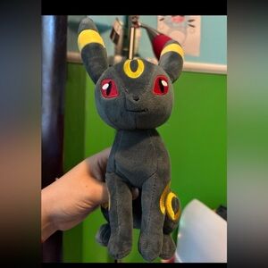 Pokemon Umbreon Plush Toy - Black and Yellow